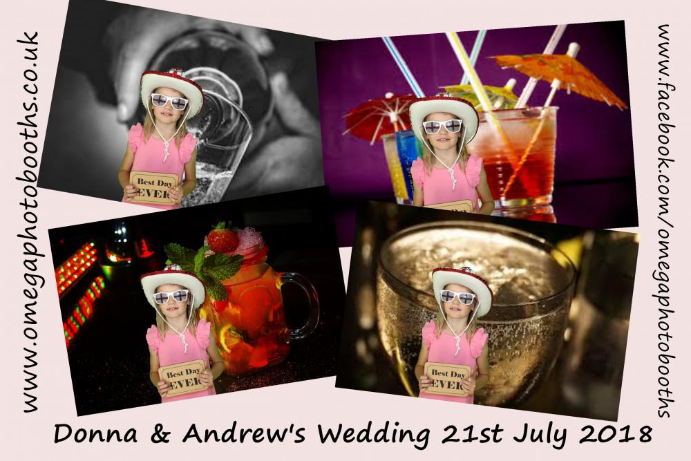Donna & Andrew's Wedding | View more photos from the event at gallery.omegaphotobooths.co.uk/u/Omega-Photobooths/Donna-Andrews-Wedding